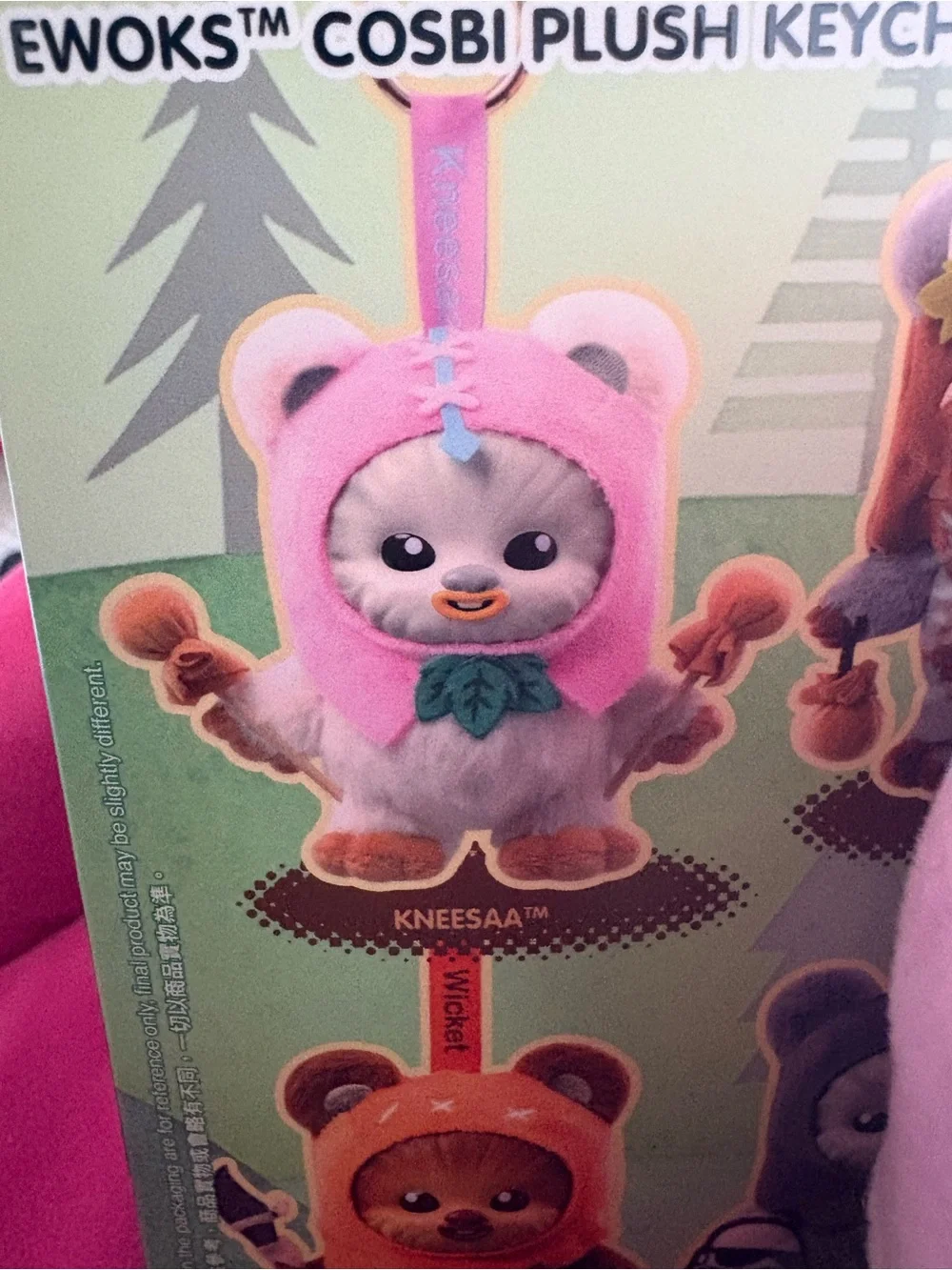 Star Wars Ewok Cosbi Plush Keychain Collection - Picture 5 of 7
